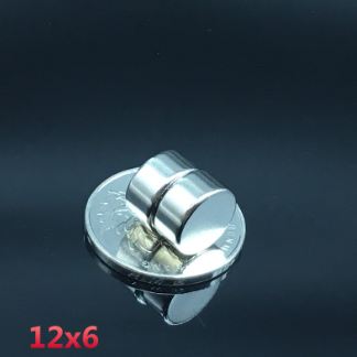 Magnet Round Ni 12x6