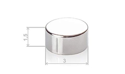 Magnet Round Ni 3x1.5