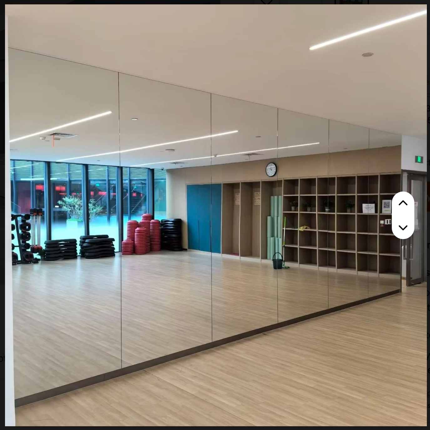 Double coated aluminum Mirror