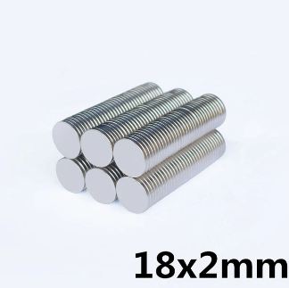 Magnet Round Ni 18x2 N35