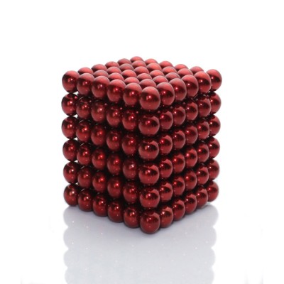 Magnet Sphere Ni OD5mm Red Bucky Ball (216 Piece)