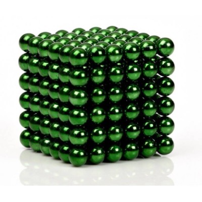 Magnet Sphere Ni OD5mm Green Bucky Ball (216 Piece)